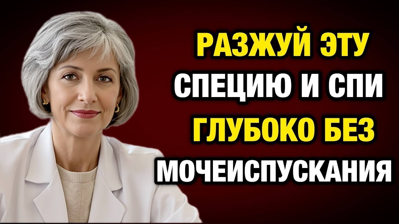 Врачи в шоке  жуйте эту специю 60 секунд — и спите глубоко без подъёмов в туалет!