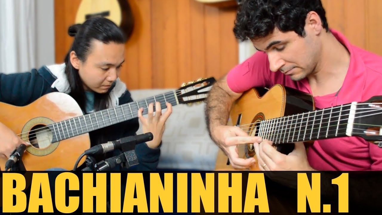 BACHIANINHA em 2 VIOLÕES (Paulinho Nogueira) | Marcos Kaiser e Jony Ken