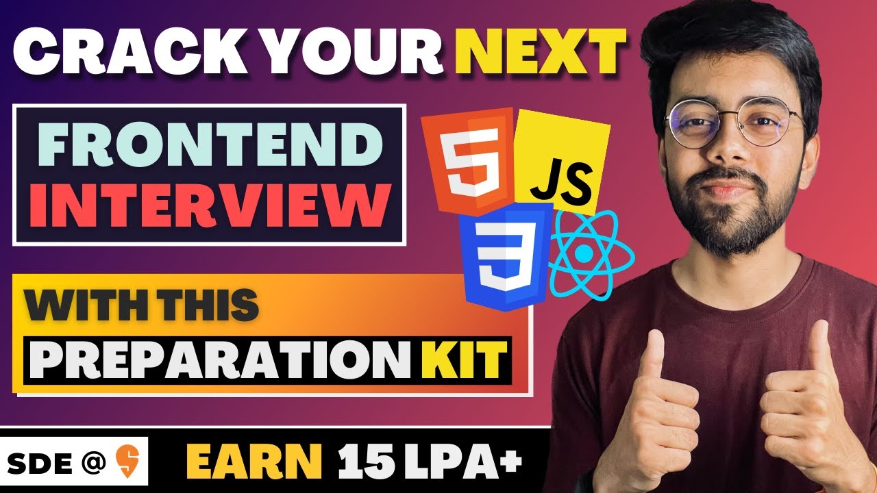 Don't Regret Your Next Frontend Interview ❌ | Use This Preparation Kit With Best Resources 🔥 | 2023