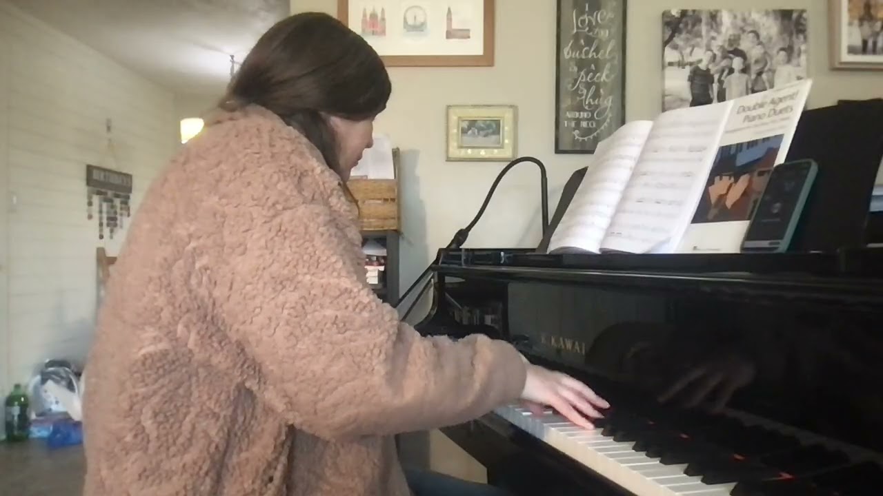 Somewhere Out There Piano Duet Primo Part