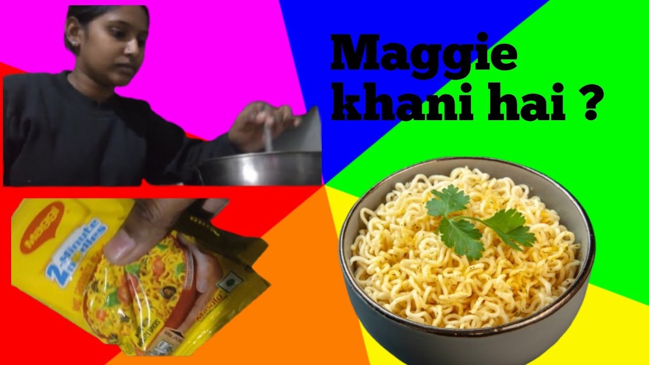 Maggie Khani Hai ? #newvlogger #dailyvideo #dailyvideoblog #easymaggirecipe #noodles #maggirecipe 