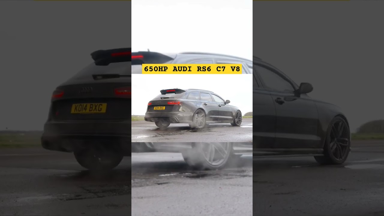 650HP AUDI RS6 C7 V8 Sound 🔊🔥