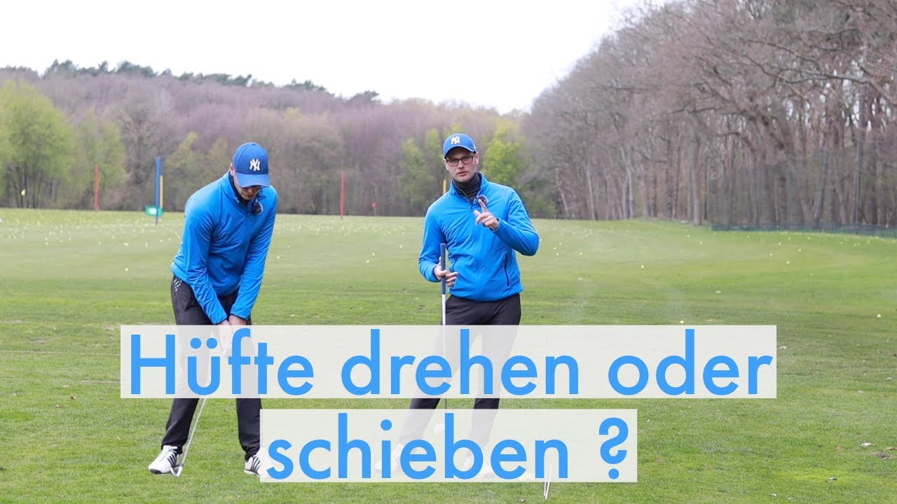 Die Hüfte im Abschwung drehen oder schieben? Ein einfacher Test plus Übung.