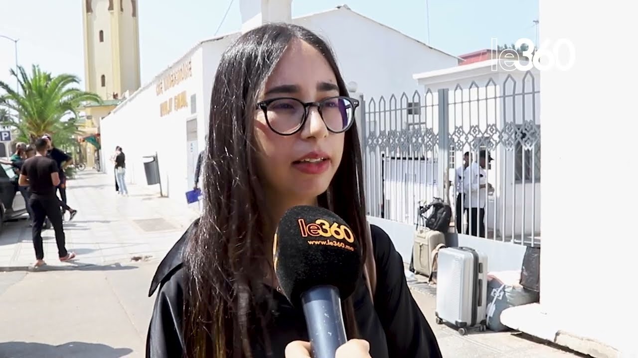 الطلبة يتظاهرون بالرباط من اجل الاستفادة من السكن الجامعي