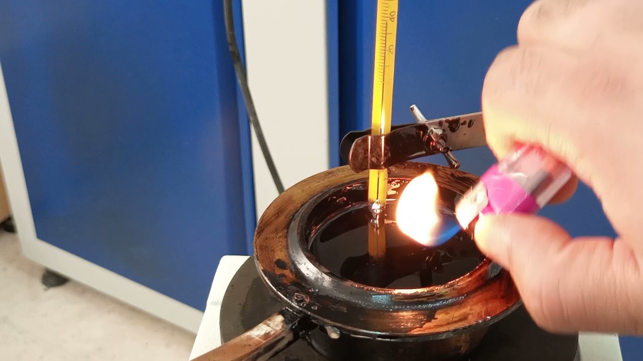 Experiment No.4: Flash and fire point test