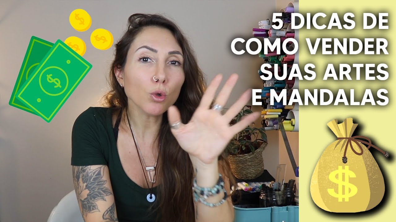 5 DICAS DE COMO VENDER SUAS ARTES E MANDALAS | Taty Alencar