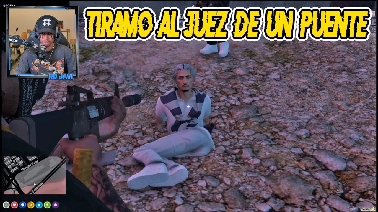 RDJavi: Capturamos al Juez lo Tiramos de un Puente