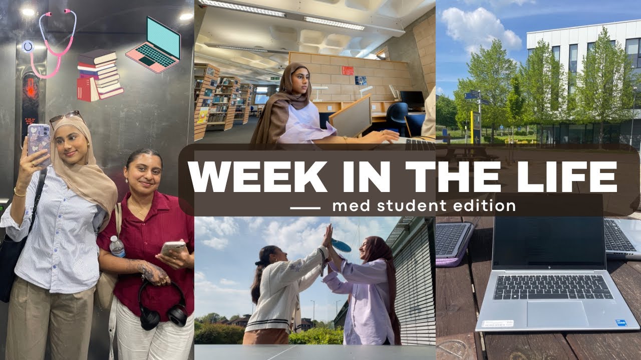 week in the life: med student edition - studying, cinema trip and general catch-up