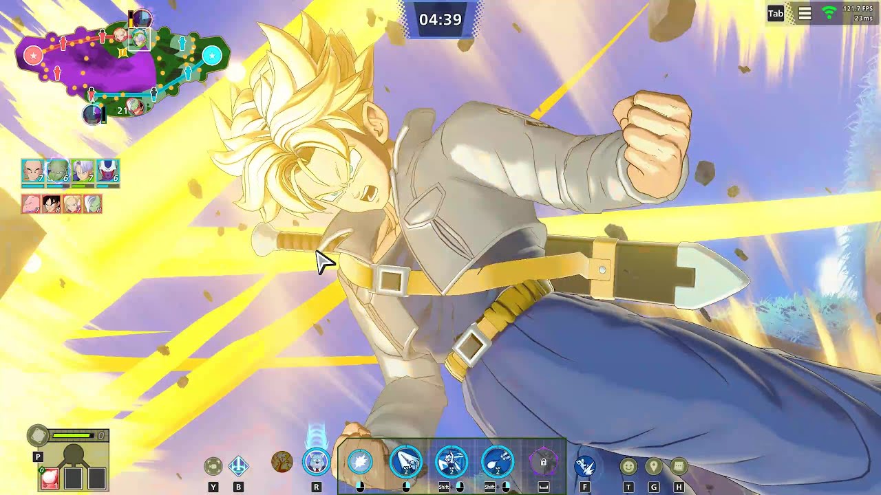 Actual 4v4?! - Dragon Ball Project: Multi (Trunks) #22