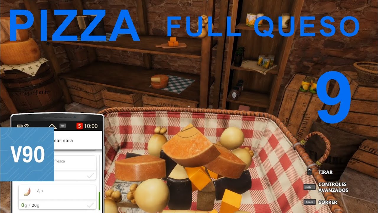 FULL QUESO pt9 Cooking Simulator Pizza gameplay