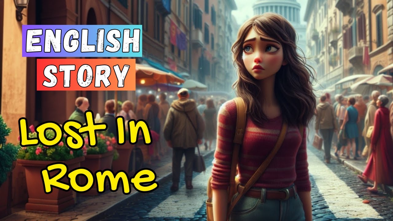 Lost In Rome 😟 | English Listening Skills - Speaking Skills | Improve Your English
