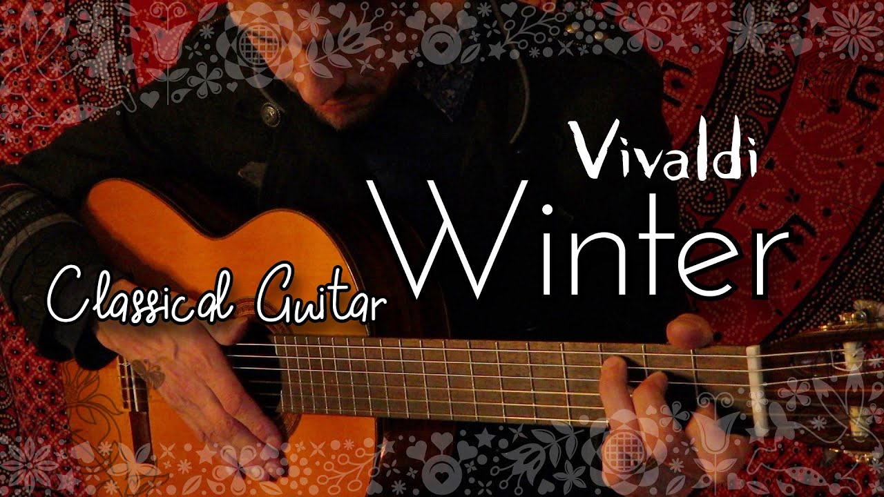 Winter | Classical Guitar | Vivaldi | The Four Seasons | TABs How to play... #classicalguitar