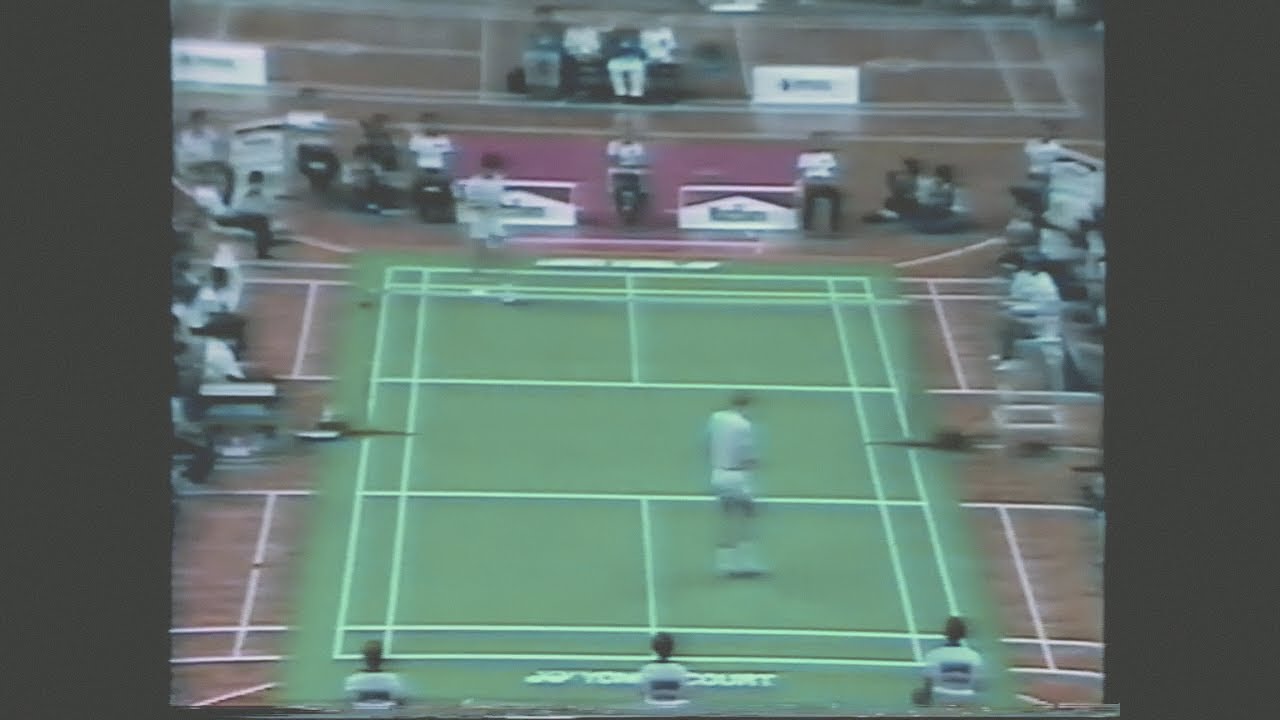 1987 Malaysian Open Badminton Final Yang Yang vs Morten Frost
