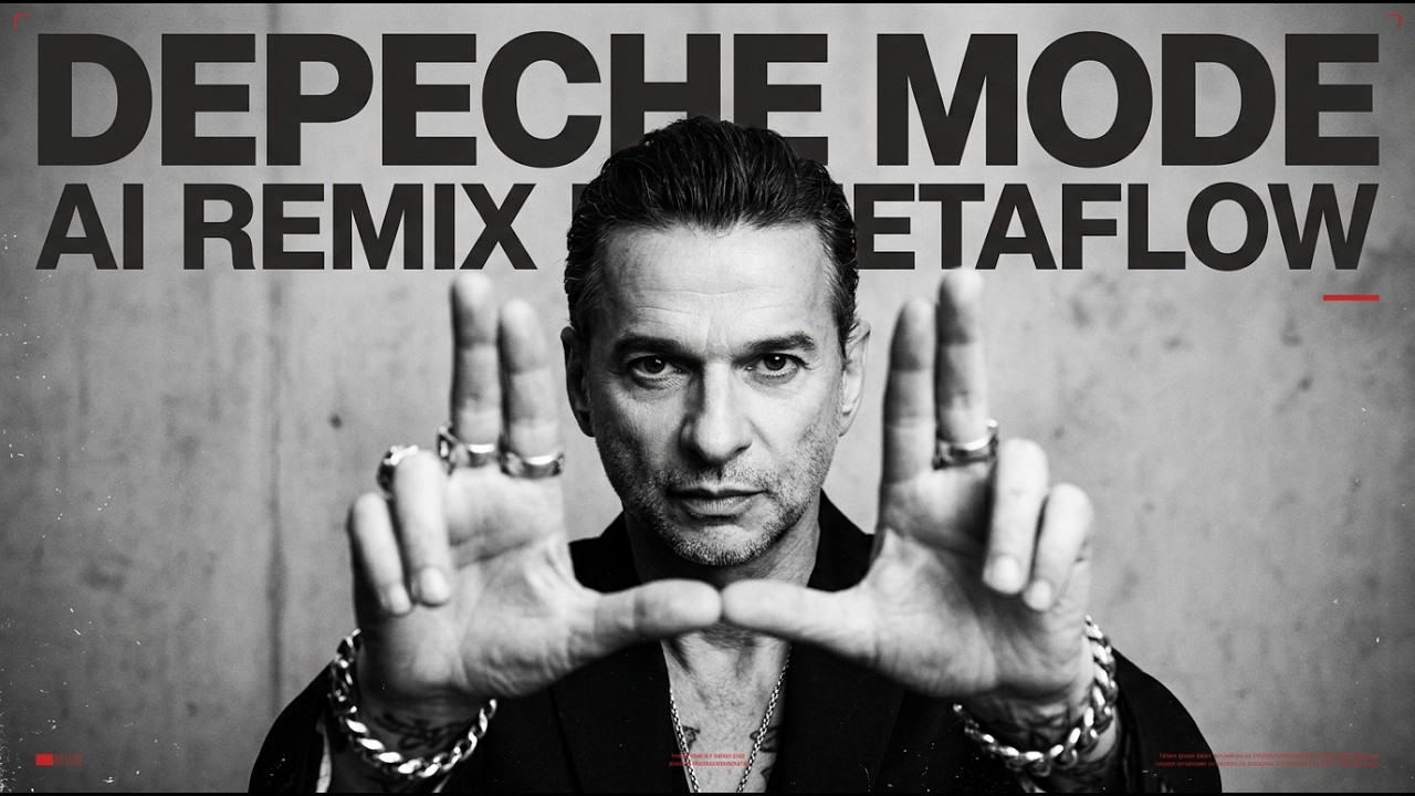 [MIX] Depeche Mode Inspired Dark Synthpop New Wave | AI Remix