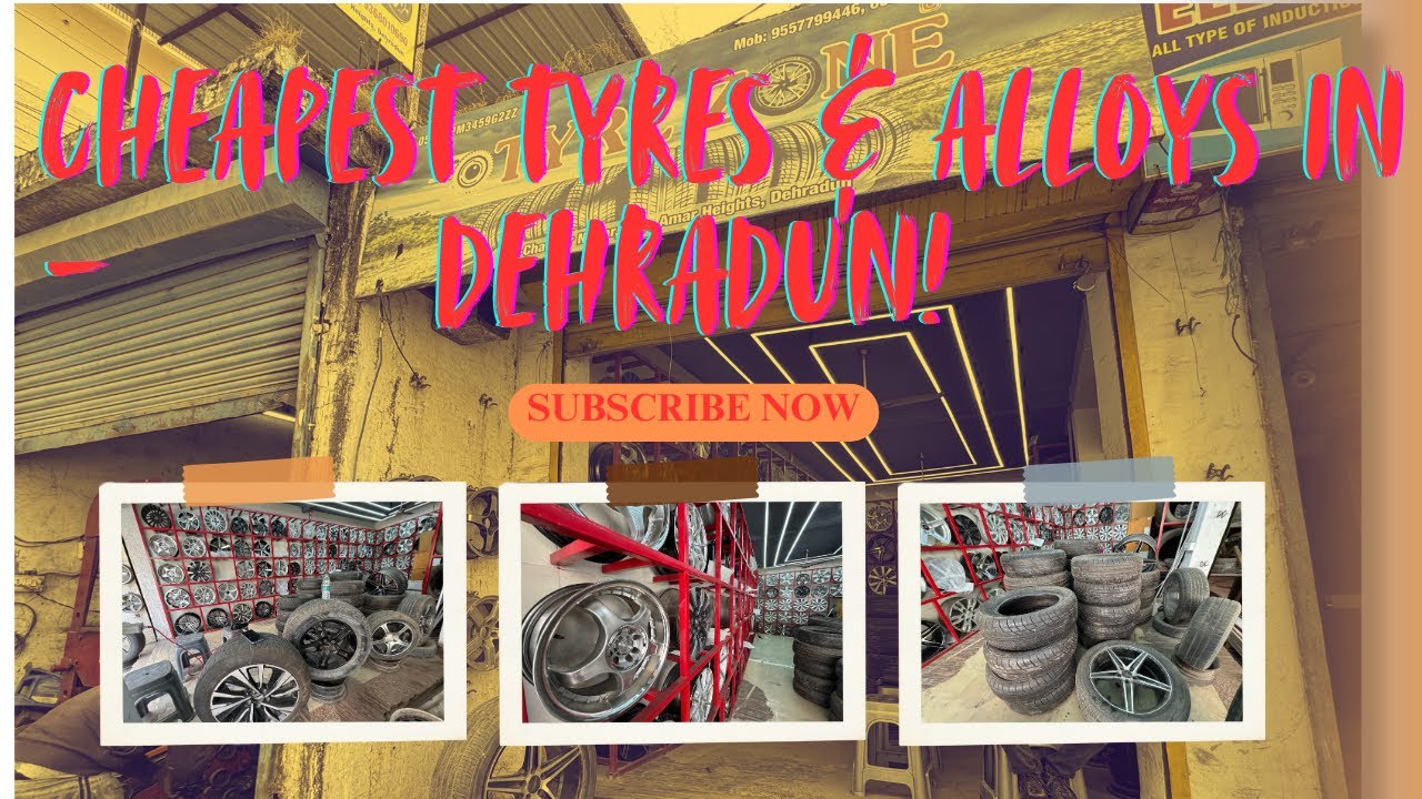 Best & Cheapest Tyres and Alloys in Dehradun | Hidden Gem for New & Used Deals! 🚗💸 #alloywheels