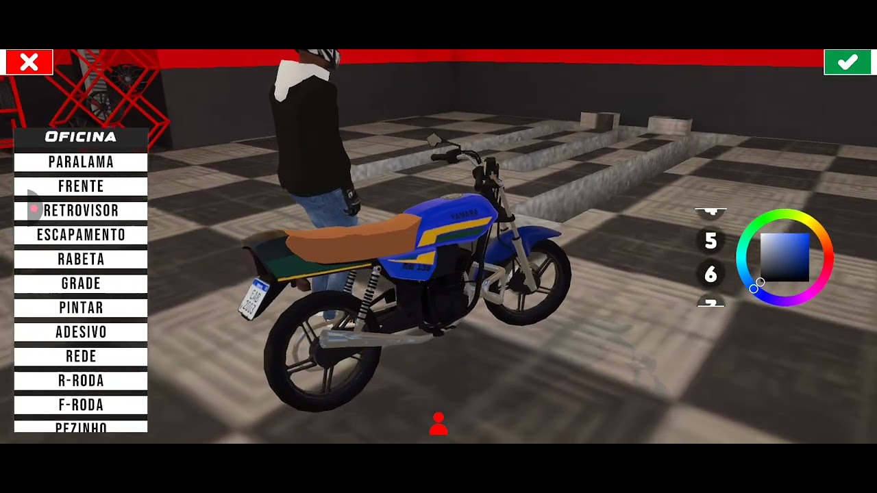 Tunado a última moto que não estava tunada  ela me superou 