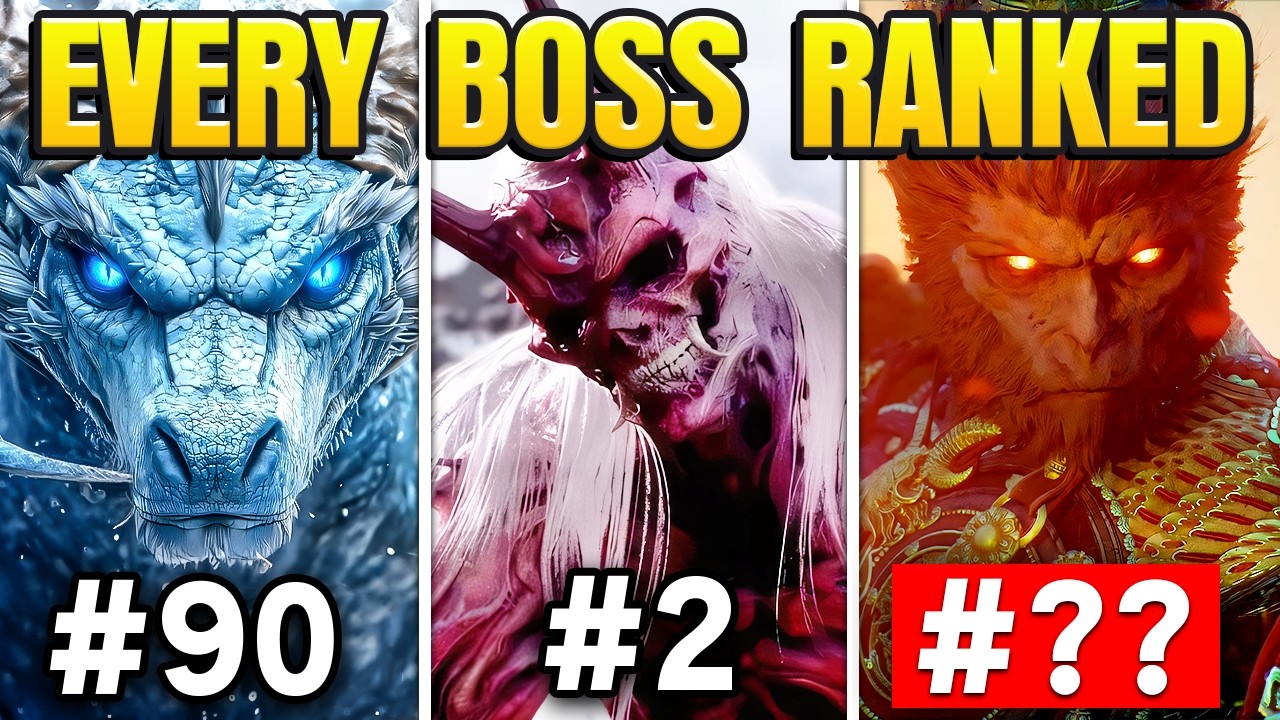 Каждый босс из Black Myth Wukong отсортирован от худшего к лучшему
