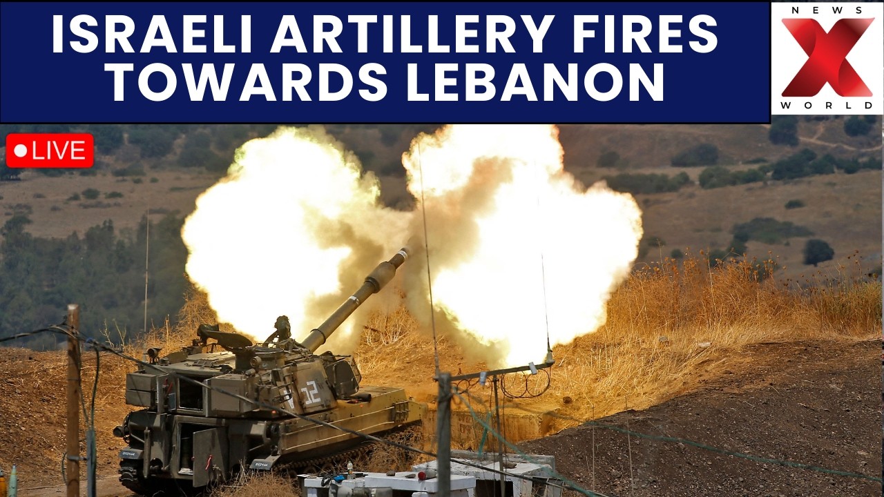 Israeli Artillery Strikes Lebanon LIVE : Israel Bombards Lebanon Positions As Regional War Tensions