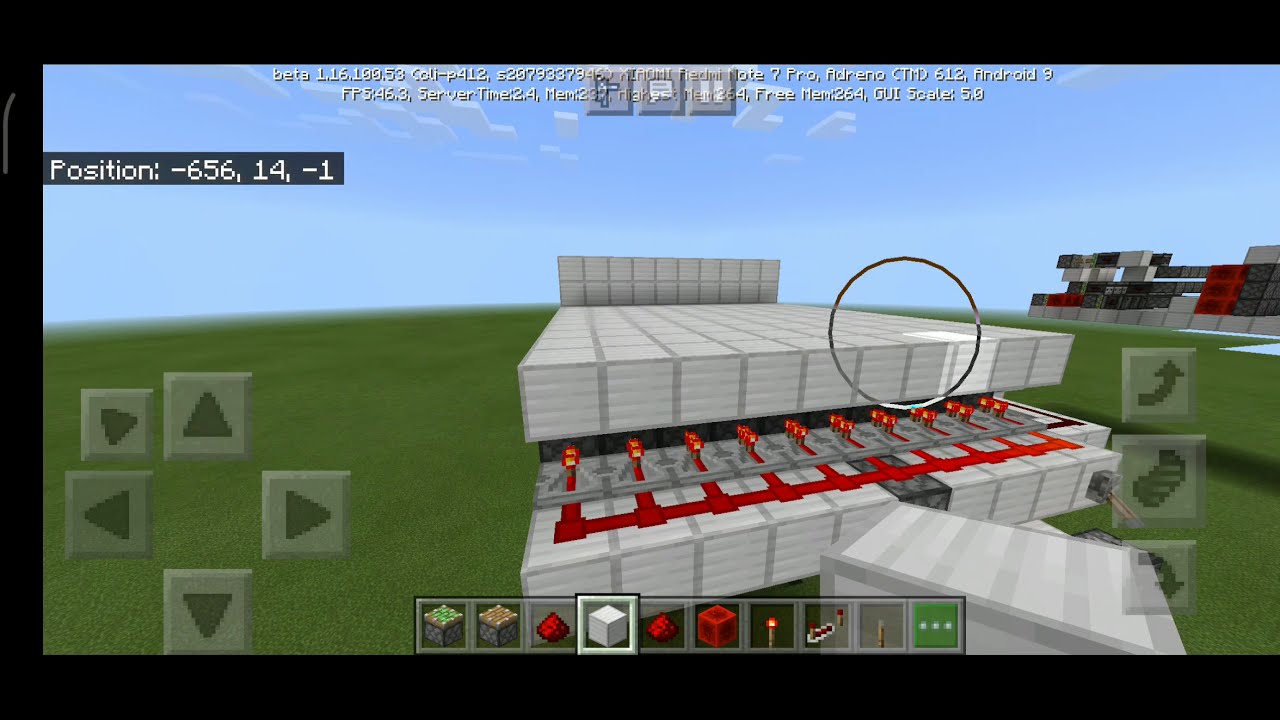 2 High Expandable hipster door mcpe 1.16+ my design