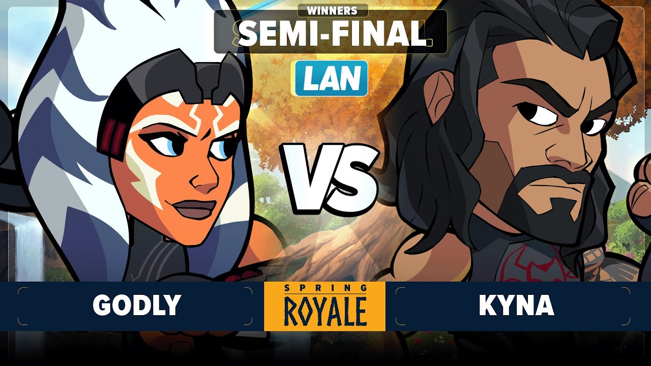 Godly vs Kyna - Winners Semi-Final - Spring Royale 2024 - LAN 1v1