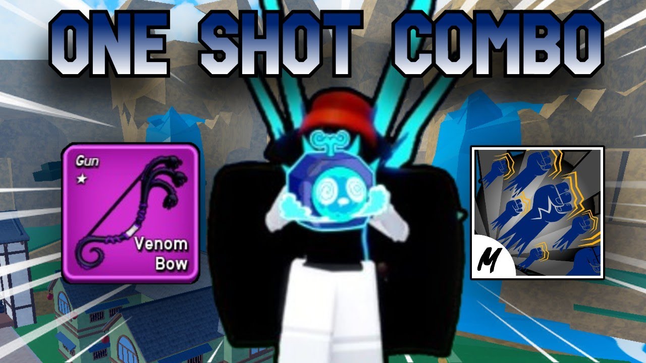New! Venom Bow + Portal + Godhuman = Insane Oneshot Combo [🐲DRAGON] Blox Fruits