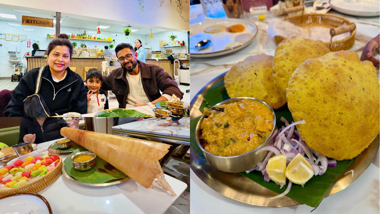 Texas এর Famous Vegetarian Restaurant এ Dinner 🇺🇸 বাড়ি গিয়ে Chicken Rezala ❤️ #familyvlog 