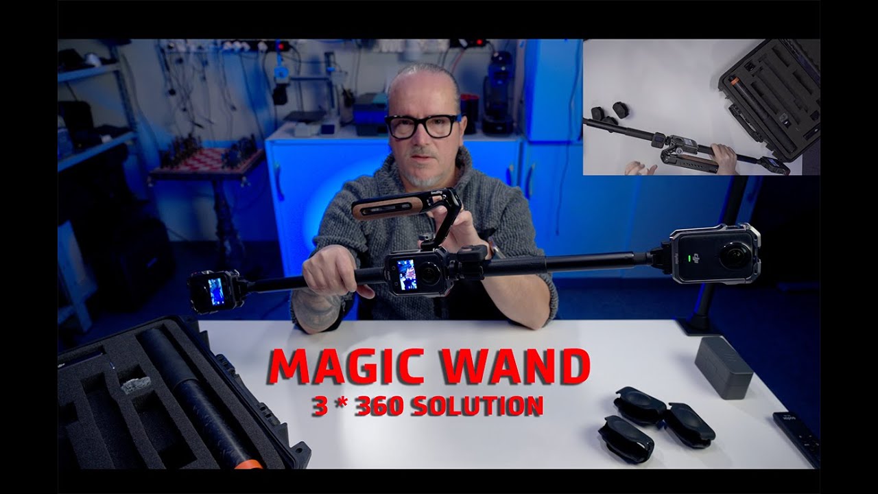 Magic wand, 3*360 solution for Gaussian Splatting