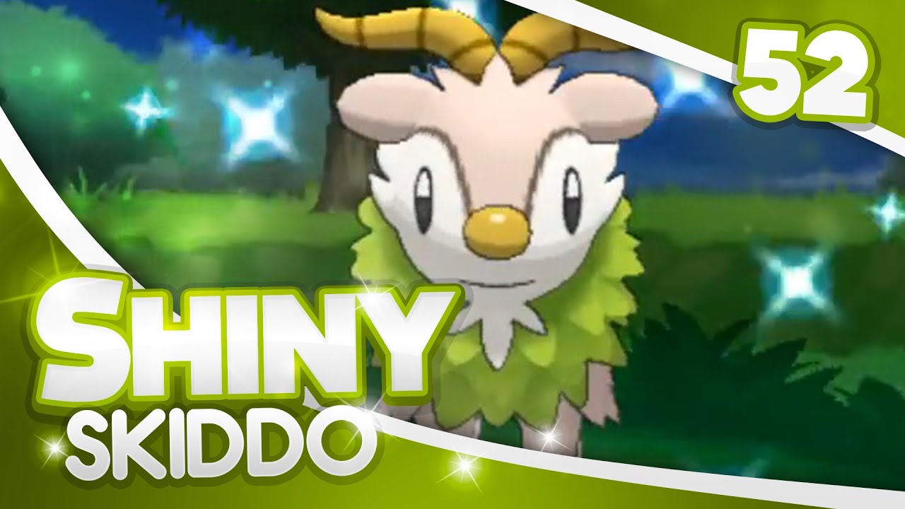 Pokemon [XY] Shiny Hunting - #52 - Poke Radar Chain of 40 SHINY SKIDDO!