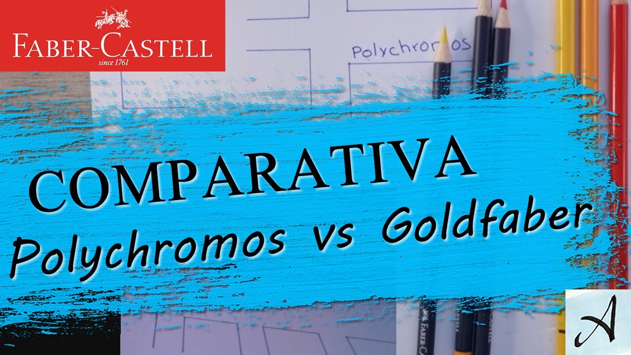 Comparativa Faber Castell Polychromos vs Goldfaber