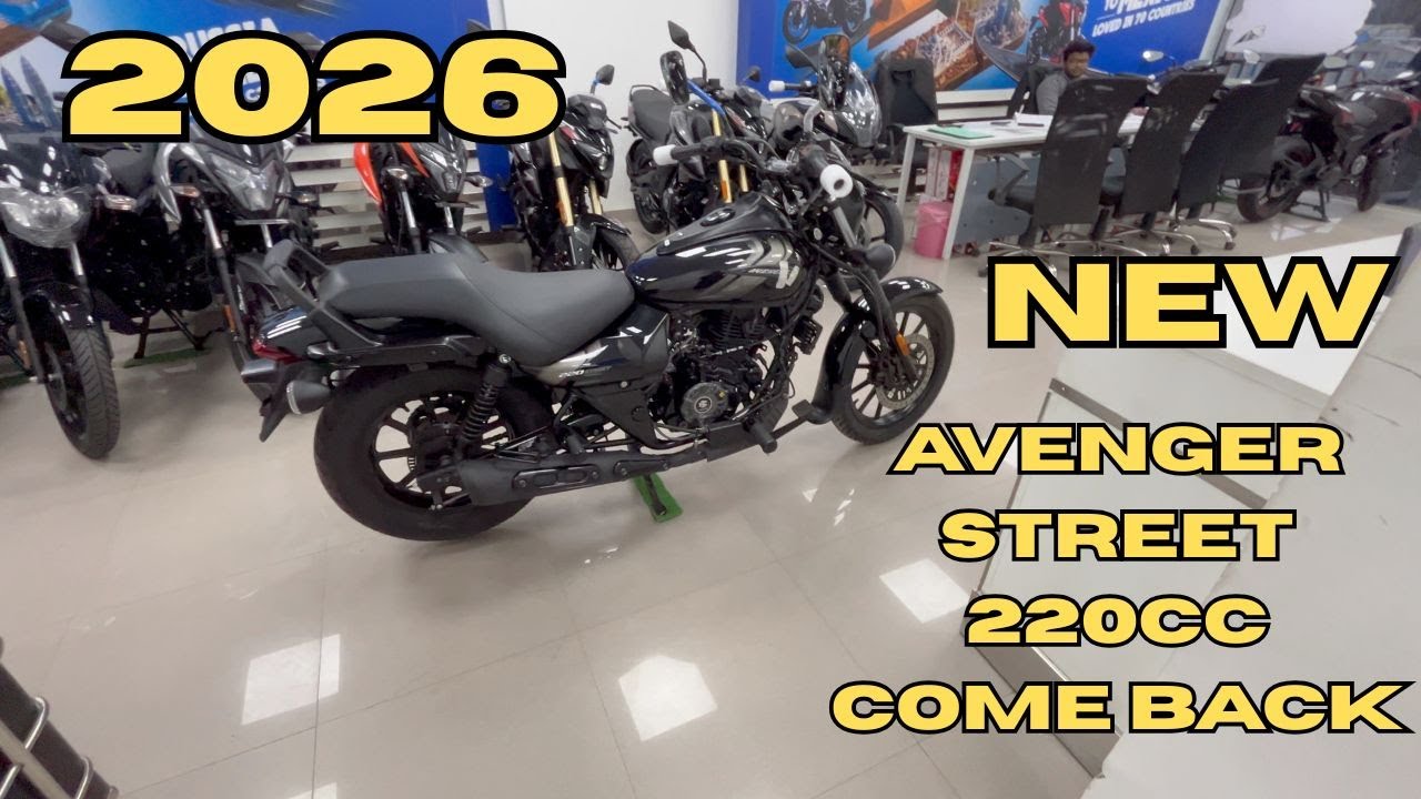 2026 Bajaj Avenger Street 220cc Back Again In Market | Full Review With Features & Details In Hindi