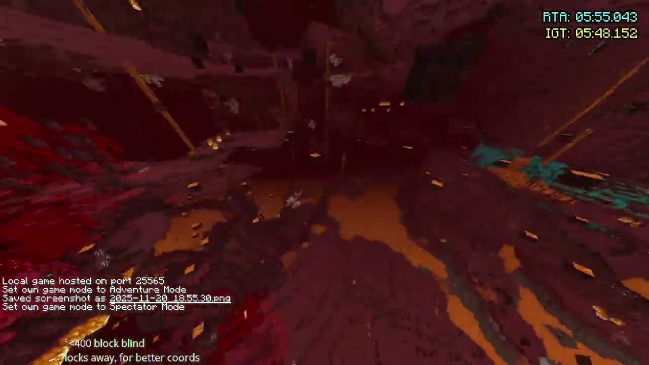 100% LEGIT minecraft speedrun