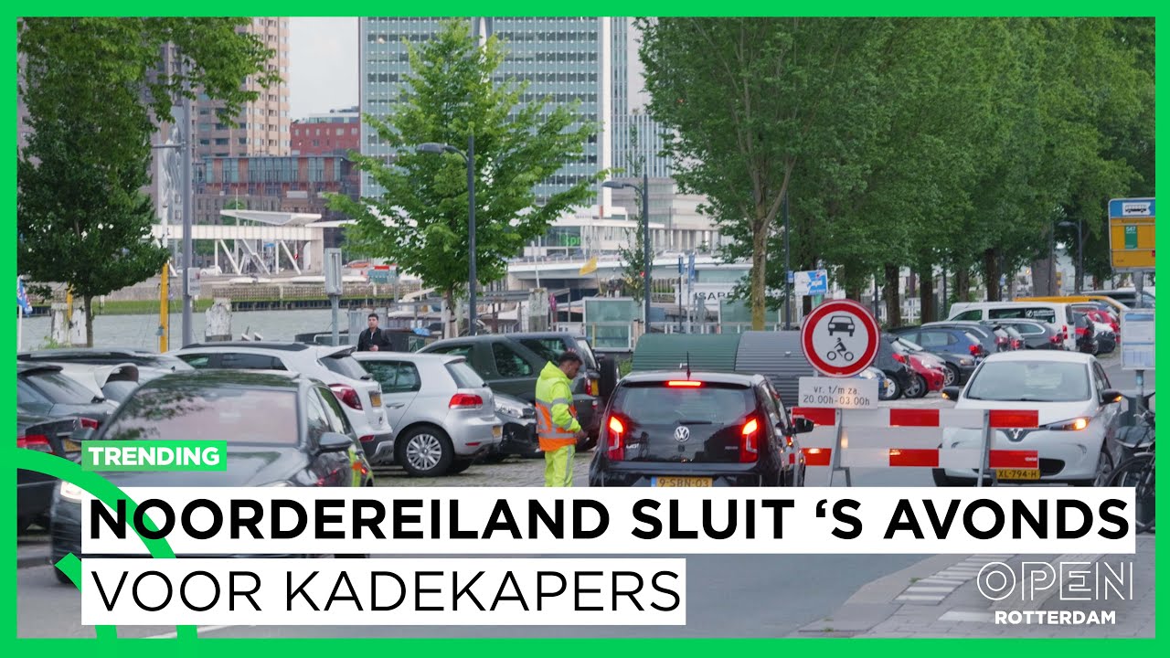 Noordereiland in de nacht afgesloten: Noodmaatregel tegen overlast Kadekapers van start | TRENDING