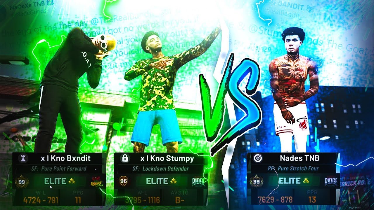 NaDeXe Vs Stumpy! Best Lockdown Vs 99 OVERALL Stretch NBA 2K19! Game Of The Year?