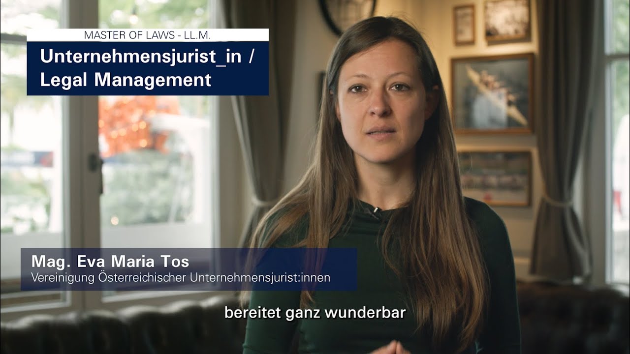 Legal Management studieren - Einblick ins Studienprogramm der Universität für Weiterbildung Krems