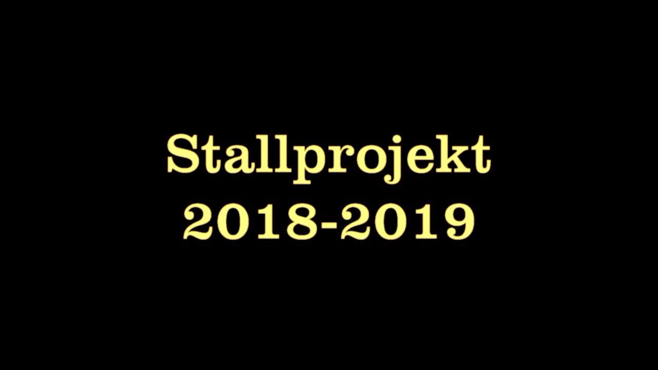 Stallprojektet. En dröm går i uppfyllelse. - LTVU.SE
