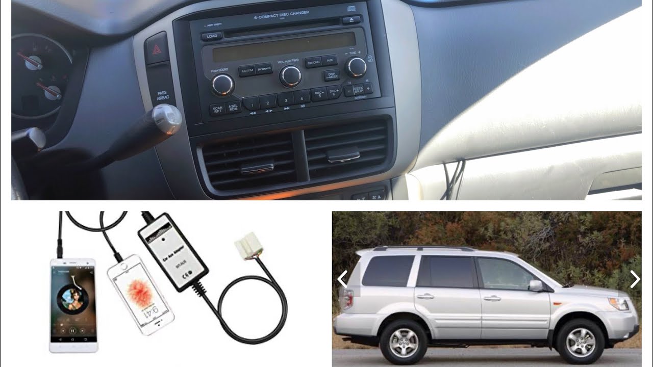 Honda Pilot radio to work with iPhone & Android - EASEY! CHEAP! WORKS PERFECTLY!🎉👍😎