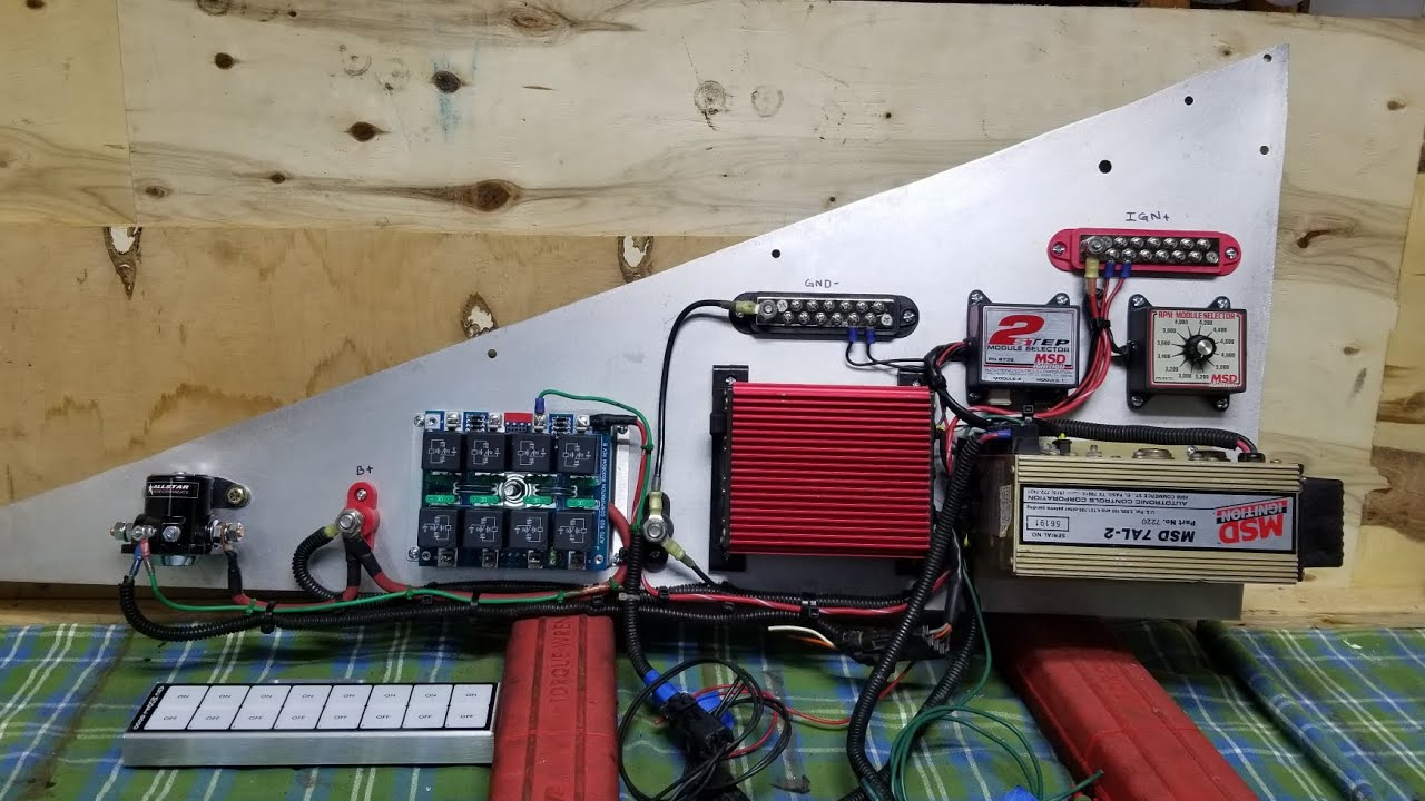 Monza Ignition Panel MSD ARC 8000R