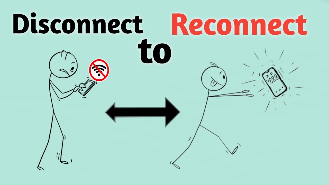 Disconnect to reconnect| Animated short film #taibawrites