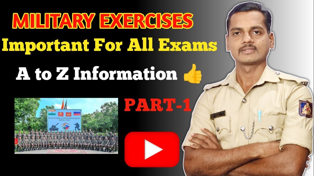 Important Military Exercises/Important For All Exams 