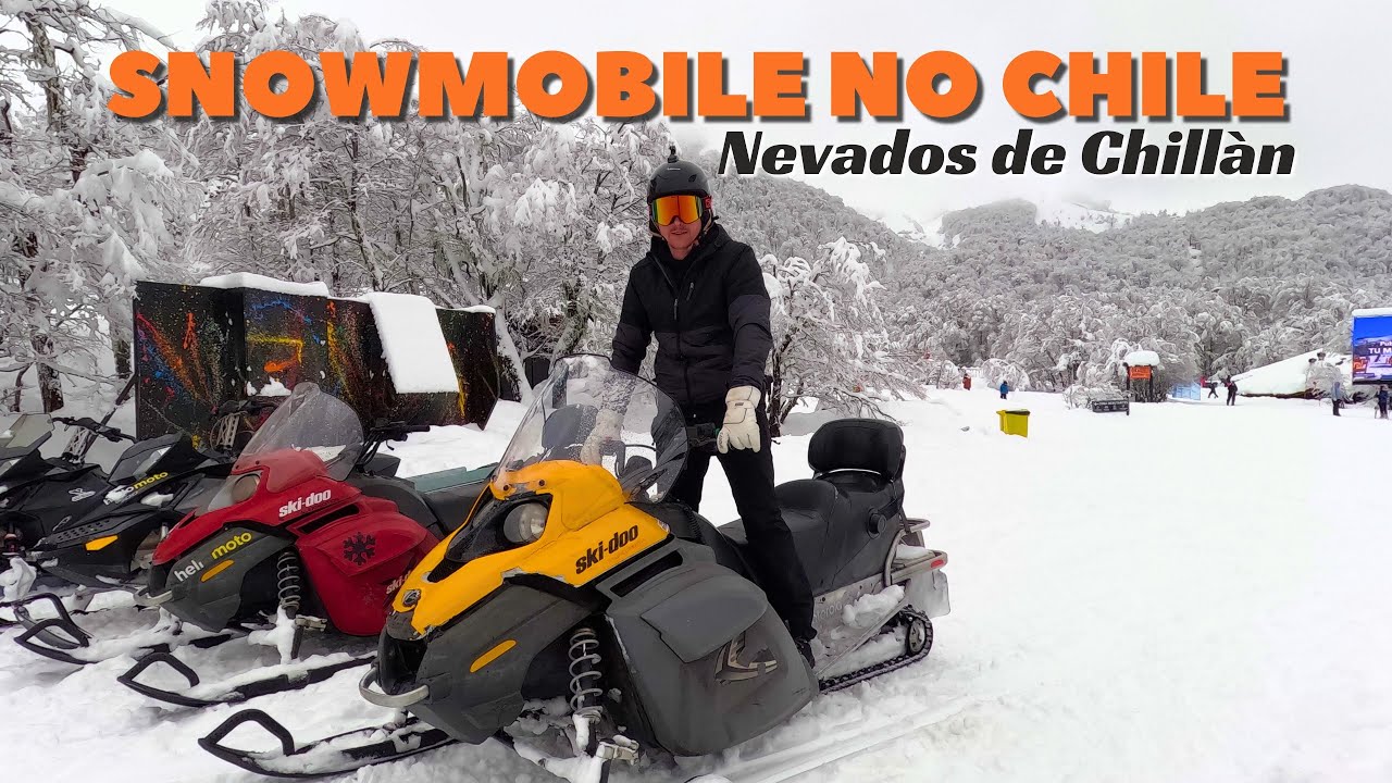 SNOWMOBILE - Ski-doo | Nevados de Chillan - Chile