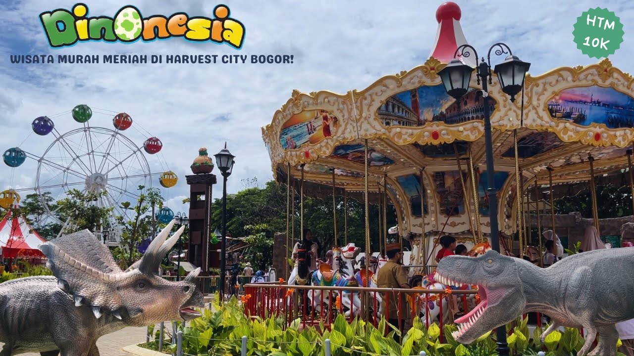 DINONESIA HARVEST CITY CILEUNGSI | WISATA RAMAH ANAK DI CILEUNGSI BOGOR | REVIEW LENGKAP WAHANA