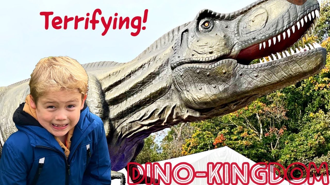 Dino Kingdom is on Tour and we got tickets - Thoresby Park, Newark, Nottinghamshire.