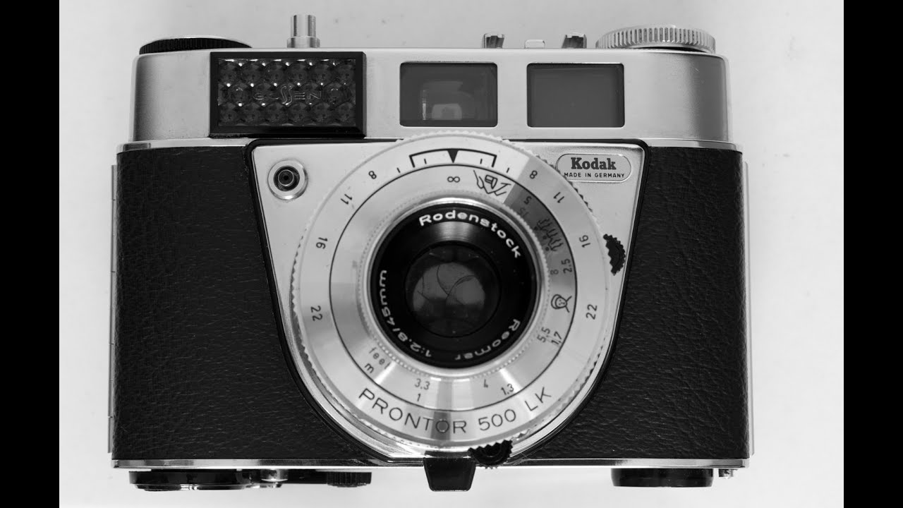 Loading Film:  Kodak Retinette IB