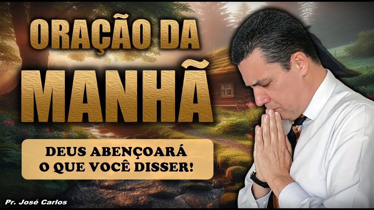 🔴Oração do dia 24 de Janeiro com o pastor José Carlos