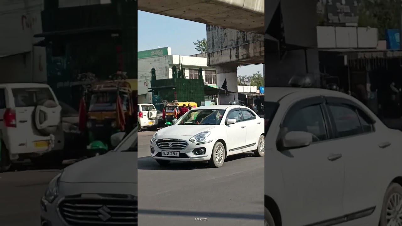illegal Mazar in the middle of flyover Jaipur