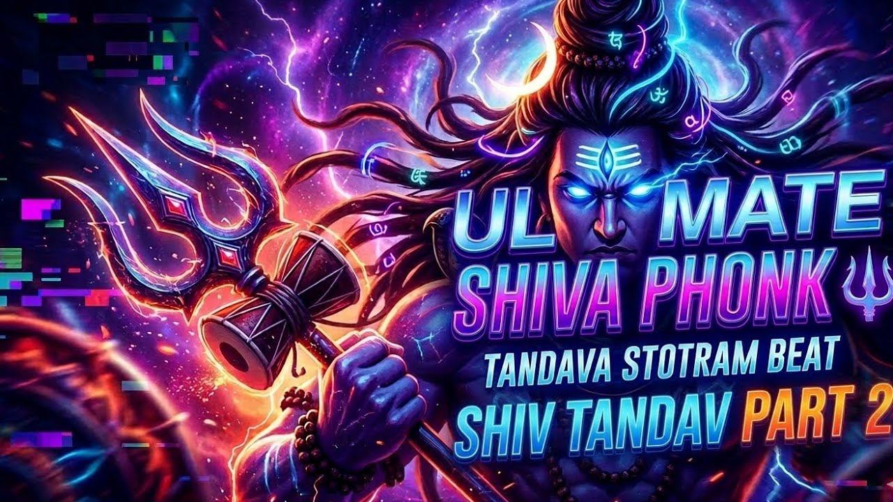 Shiva Tandava Stotram (Phonk Mix) 🔱 Bam Bam Bhole | Part 2 | Adhyatmik Vibe