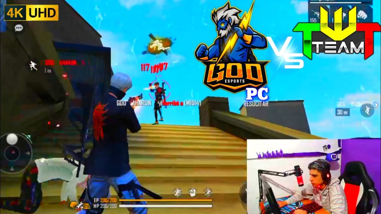 🔵 GOD ESPORT (PC) VS TWT DE AKILES 😱 APOSTADO !!🔴 MEJOR DE 5 SALAS 🔥