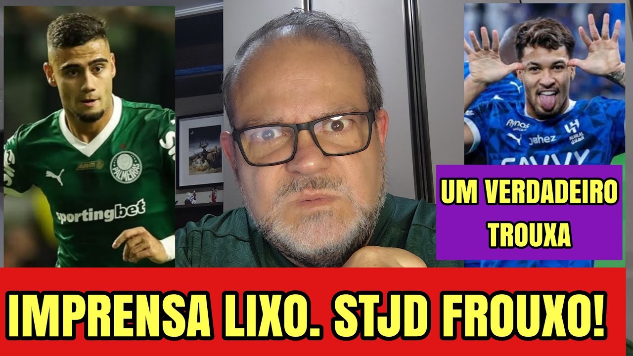IMPRENSA CLUBISTA PAULISTA PRESSIONOU, STJD  FROUXO ACATOU. MARCOS LEONARDO NEGA FLAMENGO QUER SPFC