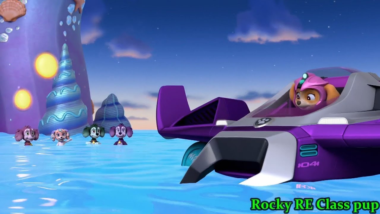 PAW Patrol Clip (Aqua Pups) | Skye say goodbye to Coral