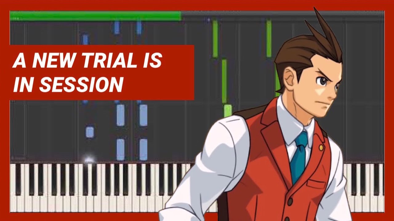 Apollo Justice ~ A New Trial is in Session! (Piano)